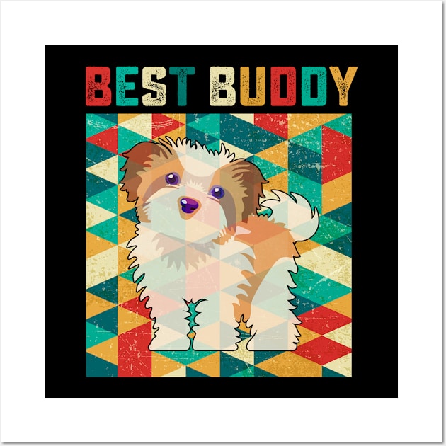 Best Buddy Maltese Wall Art by danieldamssm